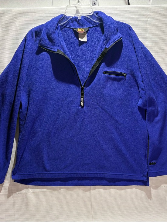 REI Other - Vintage REI Men’s Royal Blue Quarter-Zip Fleece Pullover